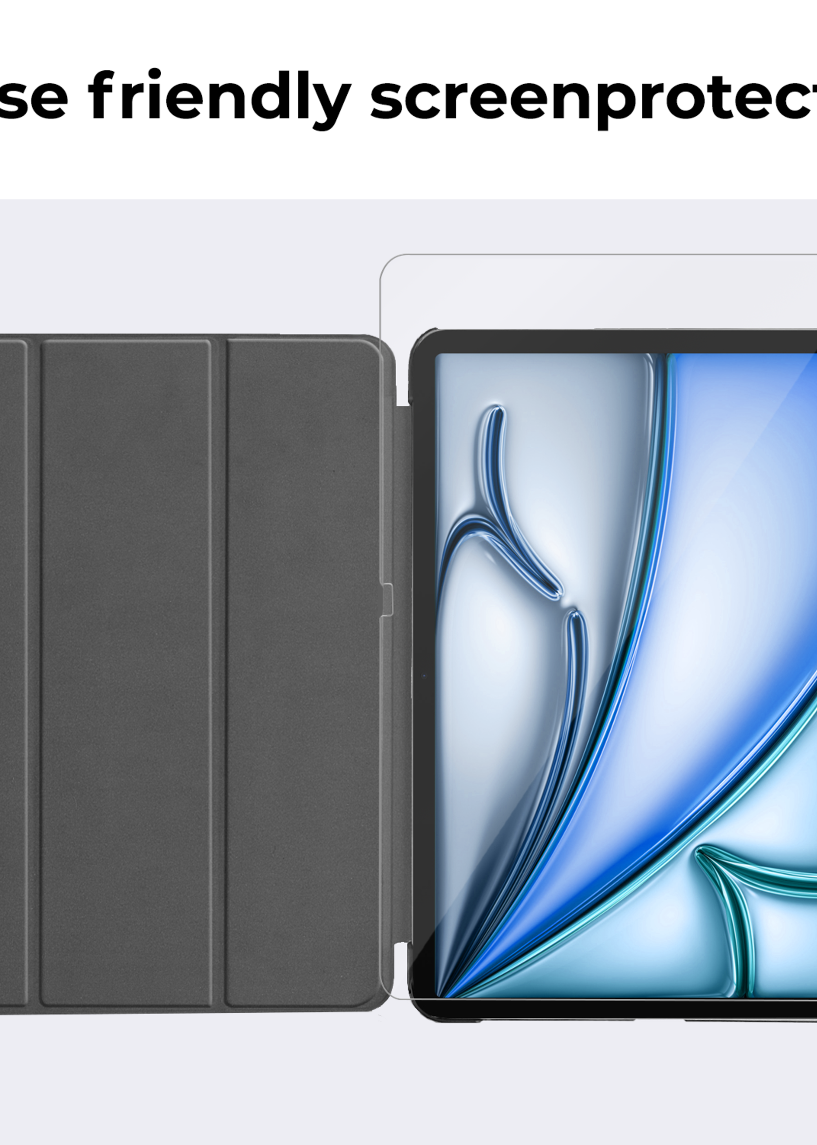 BTH Screenprotector Geschikt voor iPad Air 6 2024 (11 inch) Screenprotector Tempered Glass Screen Protector Gehard Glas - Screenprotector Geschikt voor iPad Air 6 7e generatie Screenprotector Glas - 3 PACK
