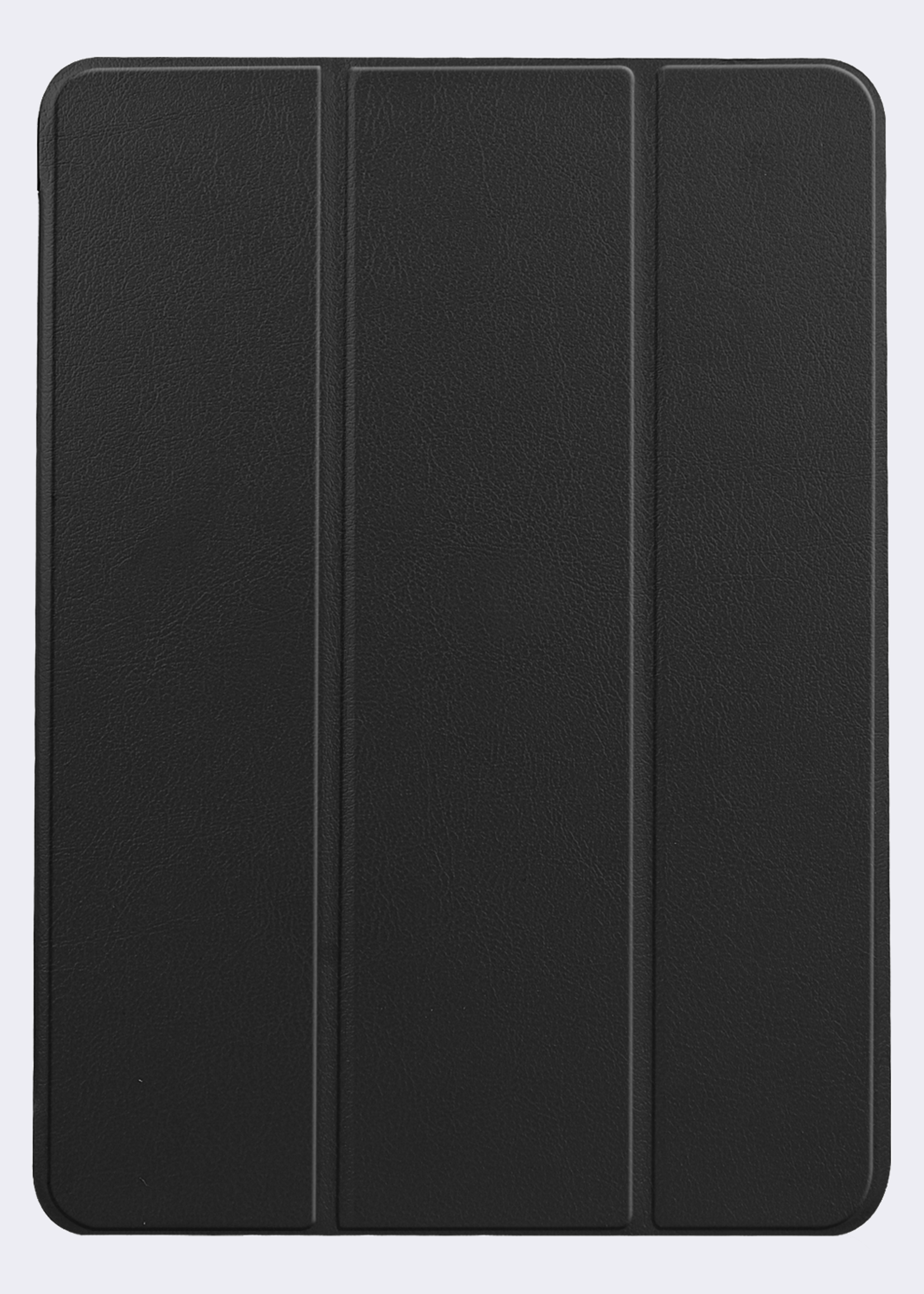 BTH Hoes Geschikt voor iPad Air 6 (11 inch) Hoes Book Case Hoesje Trifold Cover Met Uitsparing Geschikt voor Apple Pencil - Hoesje Geschikt voor iPad Air 2024 (11 inch) Hoesje Bookcase - Zwart