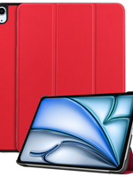BTH BTH iPad Air 6 (13 inch) Hoesje - Rood