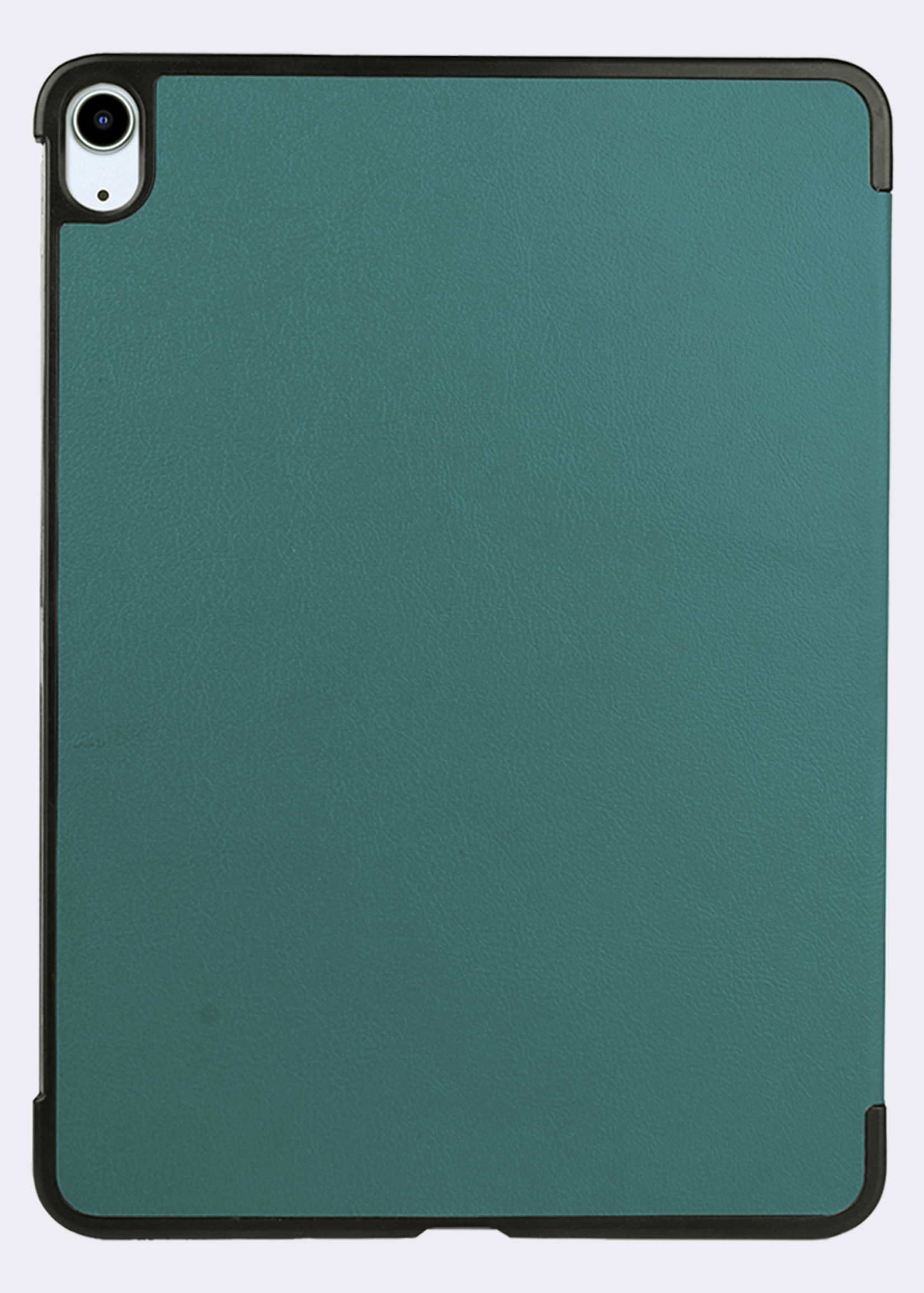 BTH Hoes Geschikt voor iPad Air 6 (13 inch) Hoes Book Case Hoesje Trifold Cover - Hoesje Geschikt voor iPad Air 2024 (13 inch) Hoesje Bookcase - Donkergroen