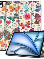 BTH BTH iPad Air 6 (11 inch) Hoesje - Vlinders