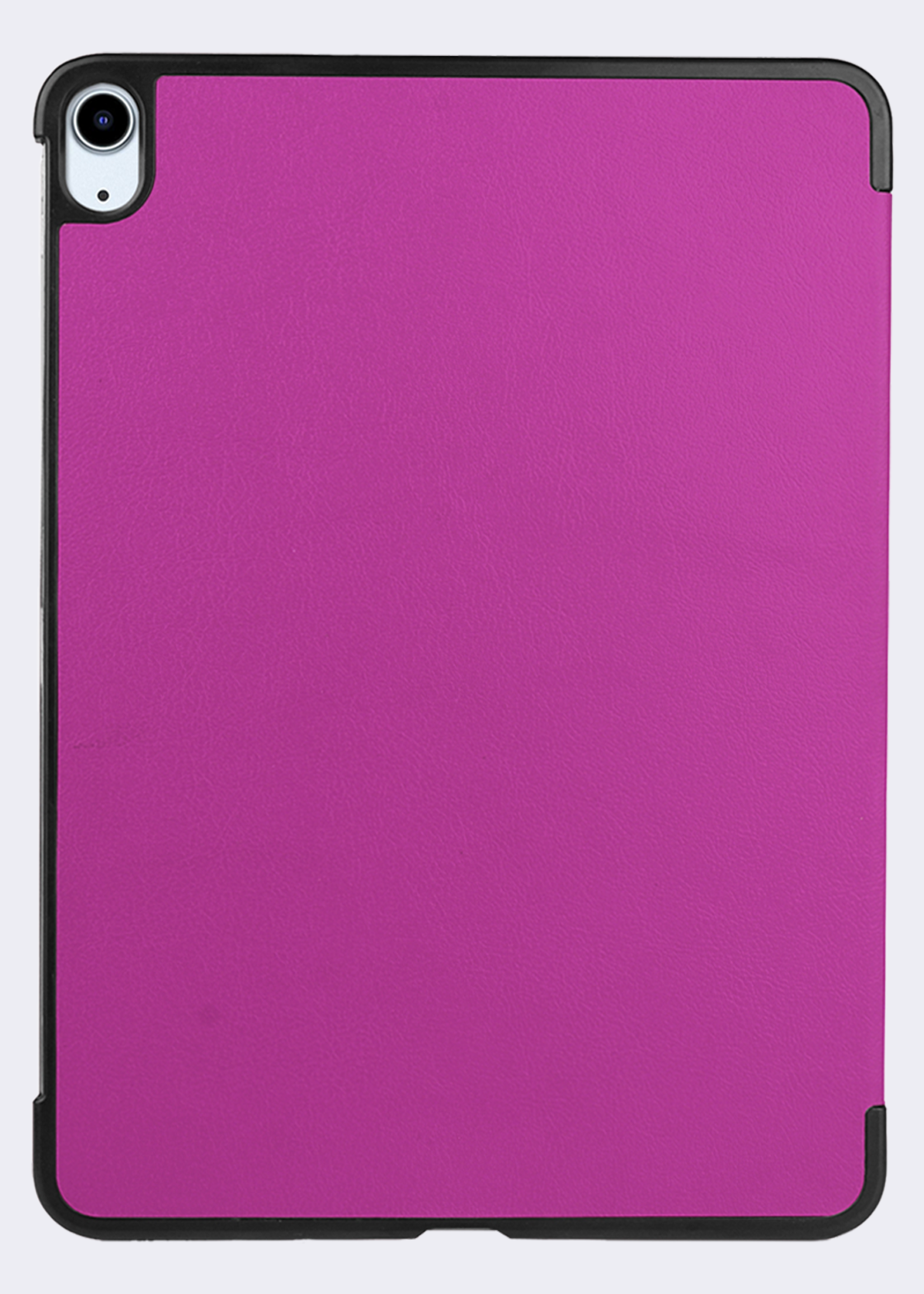 BTH Hoes Geschikt voor iPad Air 6 (11 inch) Hoes Book Case Hoesje Trifold Cover - Hoesje Geschikt voor iPad Air 2024 (11 inch) Hoesje Bookcase - Paars