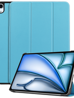 BTH BTH iPad Air 6 (11 inch) Hoesje - Lichtblauw