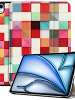 BTH BTH iPad Air 6 (11 inch) Hoesje - Blokken