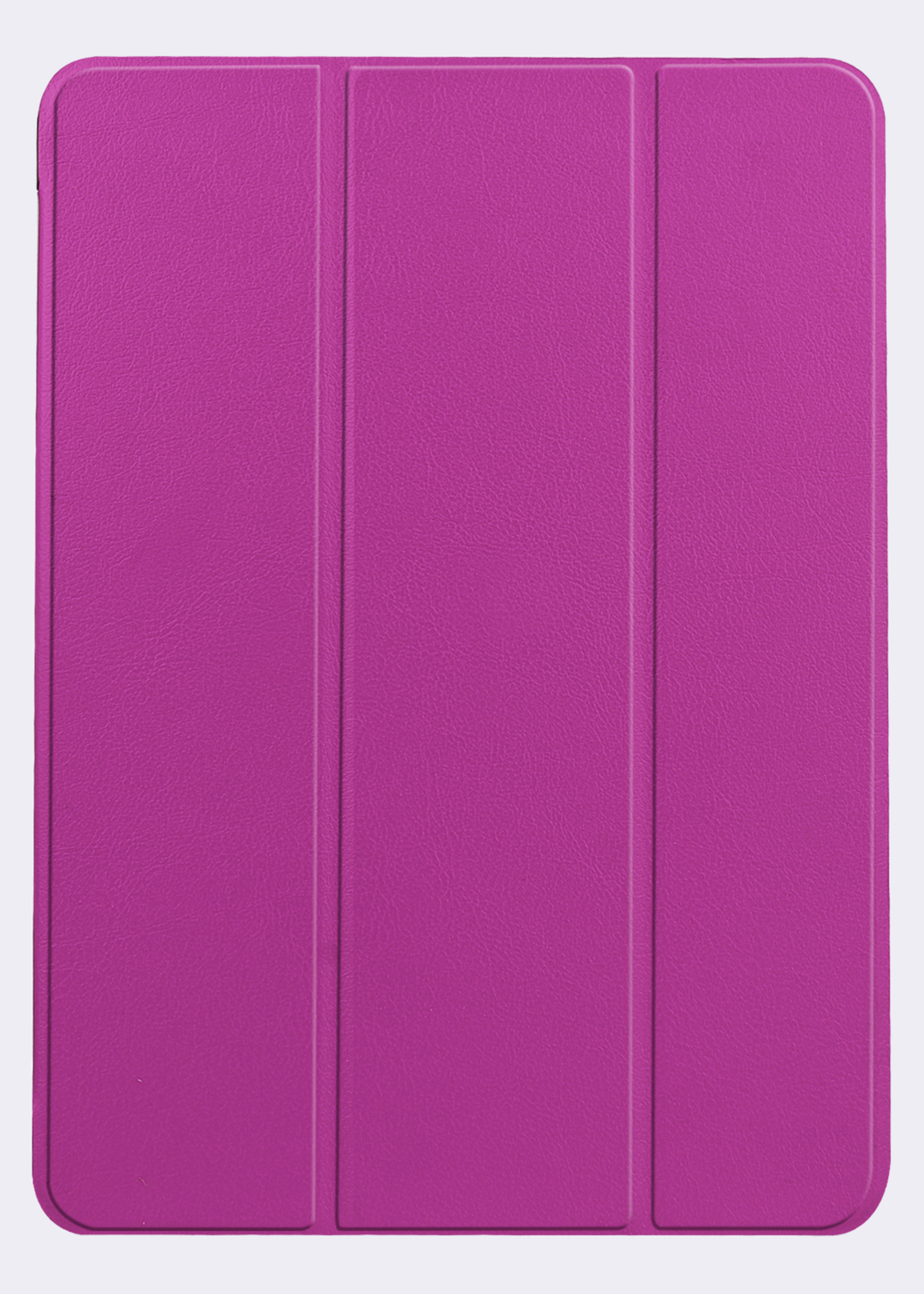 BTH Hoes Geschikt voor iPad Air 6 (11 inch) Hoes Book Case Hoesje Trifold Cover Met Screenprotector - Hoesje Geschikt voor iPad Air 2024 (11 inch) Hoesje Bookcase - Paars