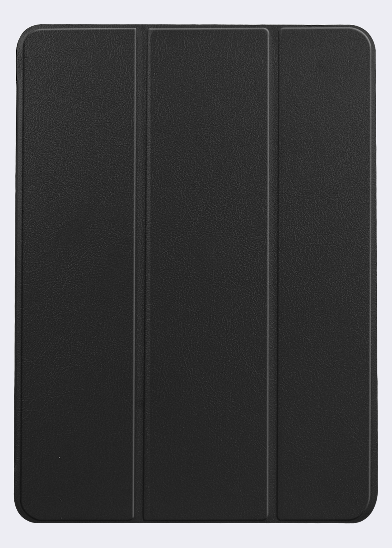 BTH Hoes Geschikt voor iPad Air 6 (11 inch) Hoes Book Case Hoesje Trifold Cover Met Screenprotector - Hoesje Geschikt voor iPad Air 2024 (11 inch) Hoesje Bookcase - Zwart