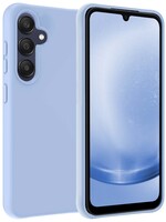 BTH BTH Samsung Galaxy A25 Hoesje Siliconen - Lichtblauw