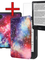 BTH BTH Kobo Clara BW Hoesje Met Screenprotector - Galaxy