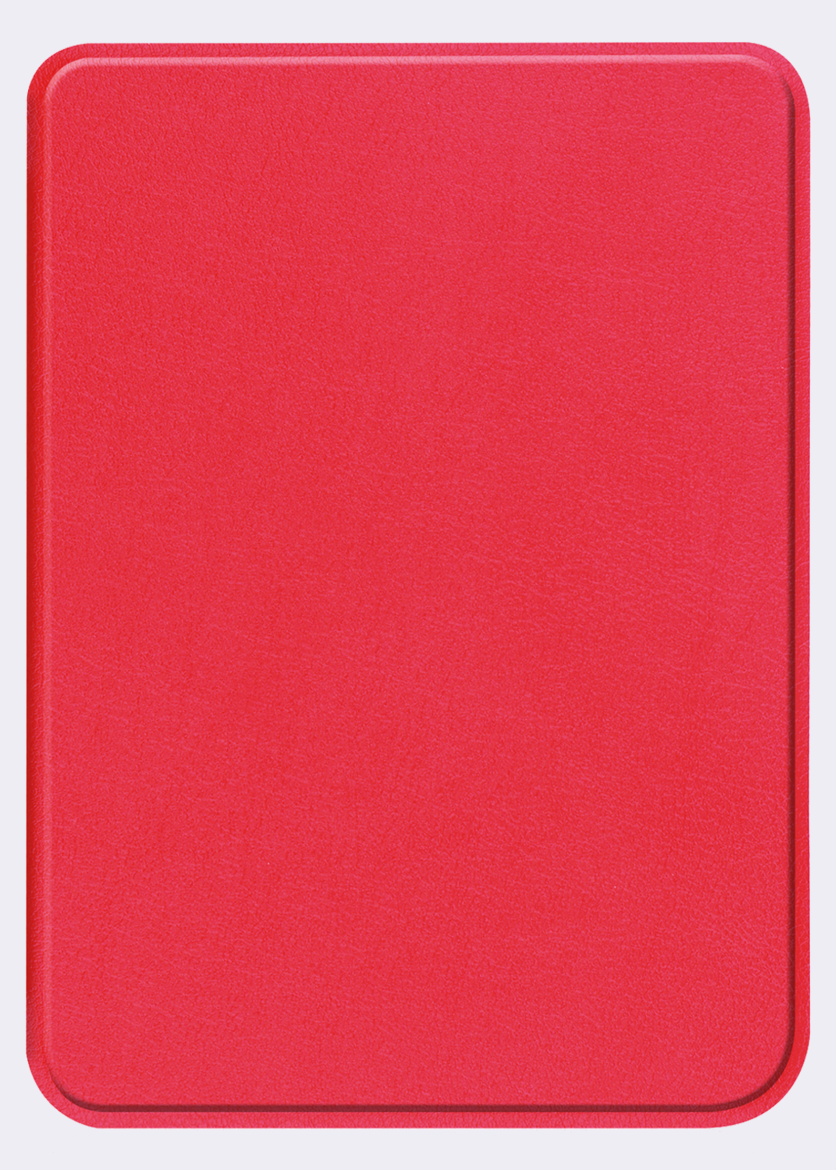 BTH Hoesje Geschikt voor Kobo Clara BW Hoesje Luxe Bescherm Case - Hoes Geschikt voor Kobo Clara BW Hoes Book Cover - Rood
