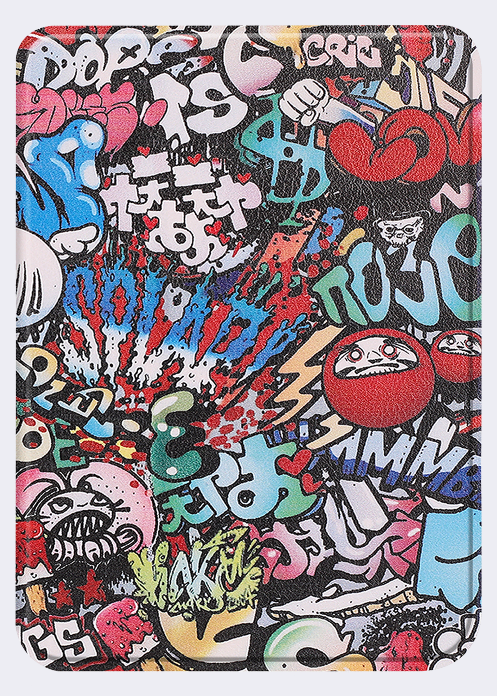 BTH Hoesje Geschikt voor Kobo Clara BW Hoesje Luxe Bescherm Case - Hoes Geschikt voor Kobo Clara BW Hoes Book Cover - Graffity