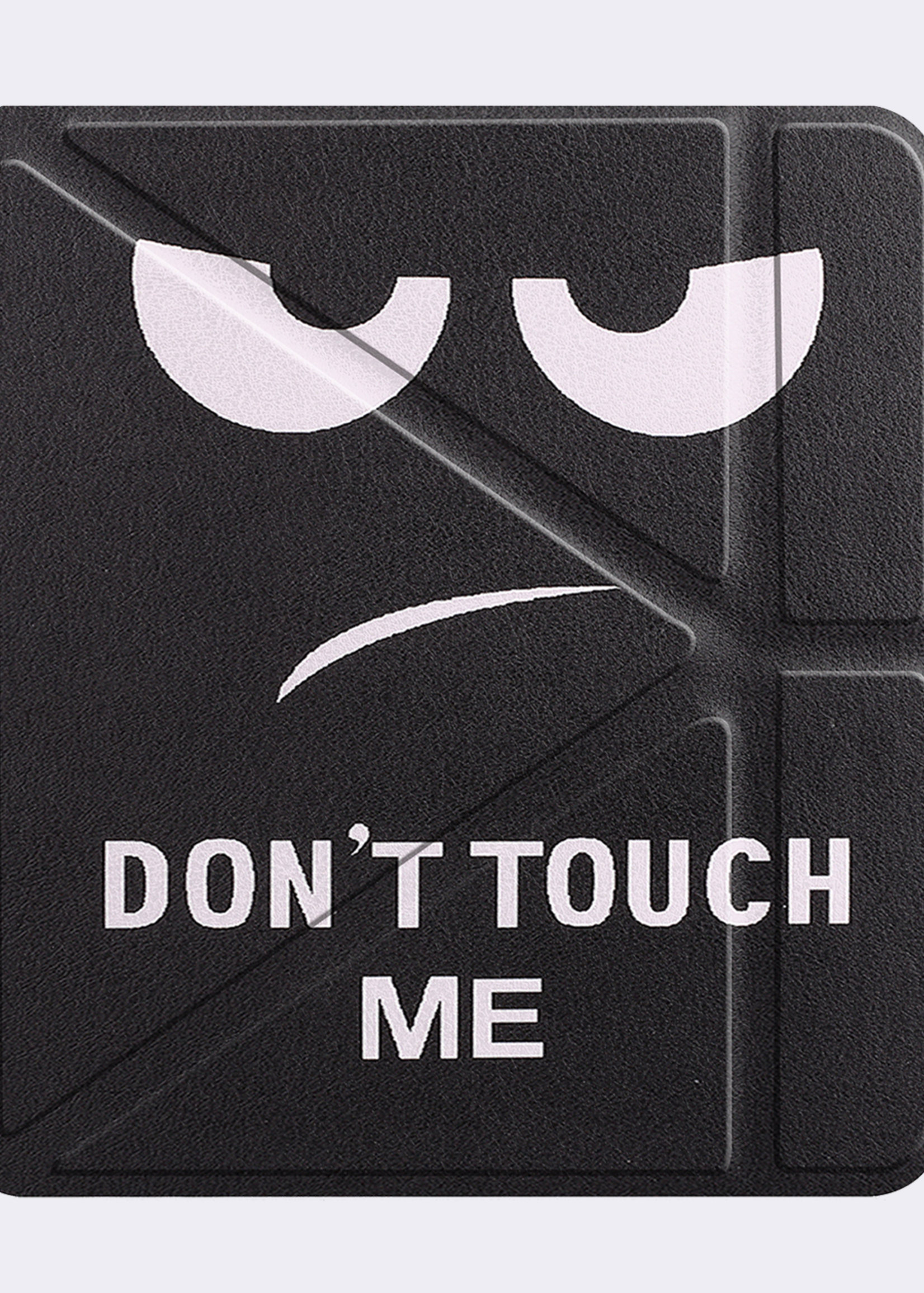 BTH Hoesje Geschikt voor Kobo Libra Colour Hoesje Trifold Bescherm Case - Hoes Geschikt voor Kobo Libra Colour Hoes Book Cover - Don't Touch Me