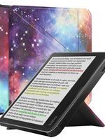 BTH BTH Kobo Libra Colour Hoesje Trifold - Galaxy