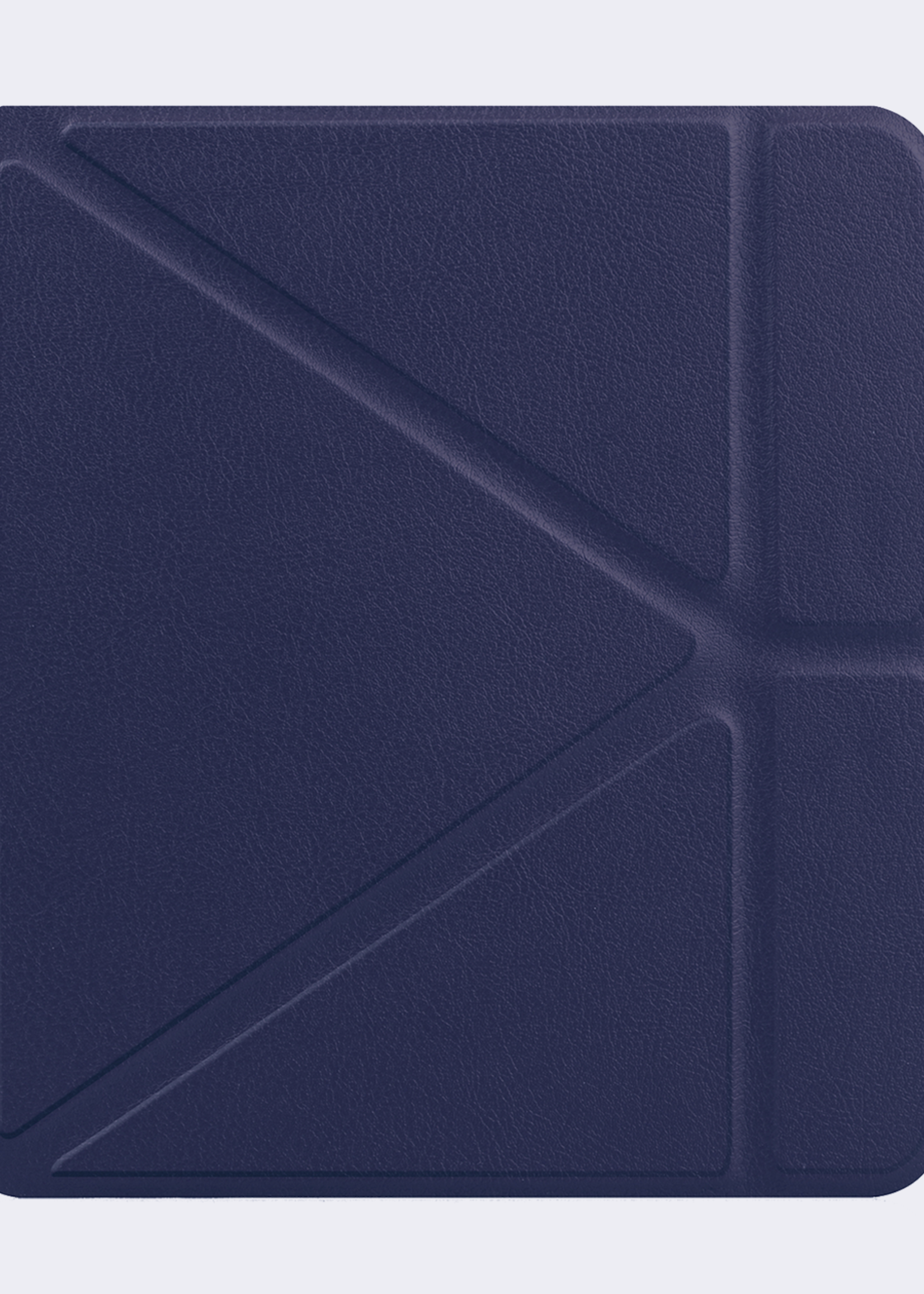 BTH Hoesje Geschikt voor Kobo Libra Colour Hoesje Trifold Bescherm Case - Hoes Geschikt voor Kobo Libra Colour Hoes Book Cover - Donkerblauw