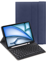 BTH BTH iPad Air 6 (13 inch) Toetsenbordhoes - Donkerblauw