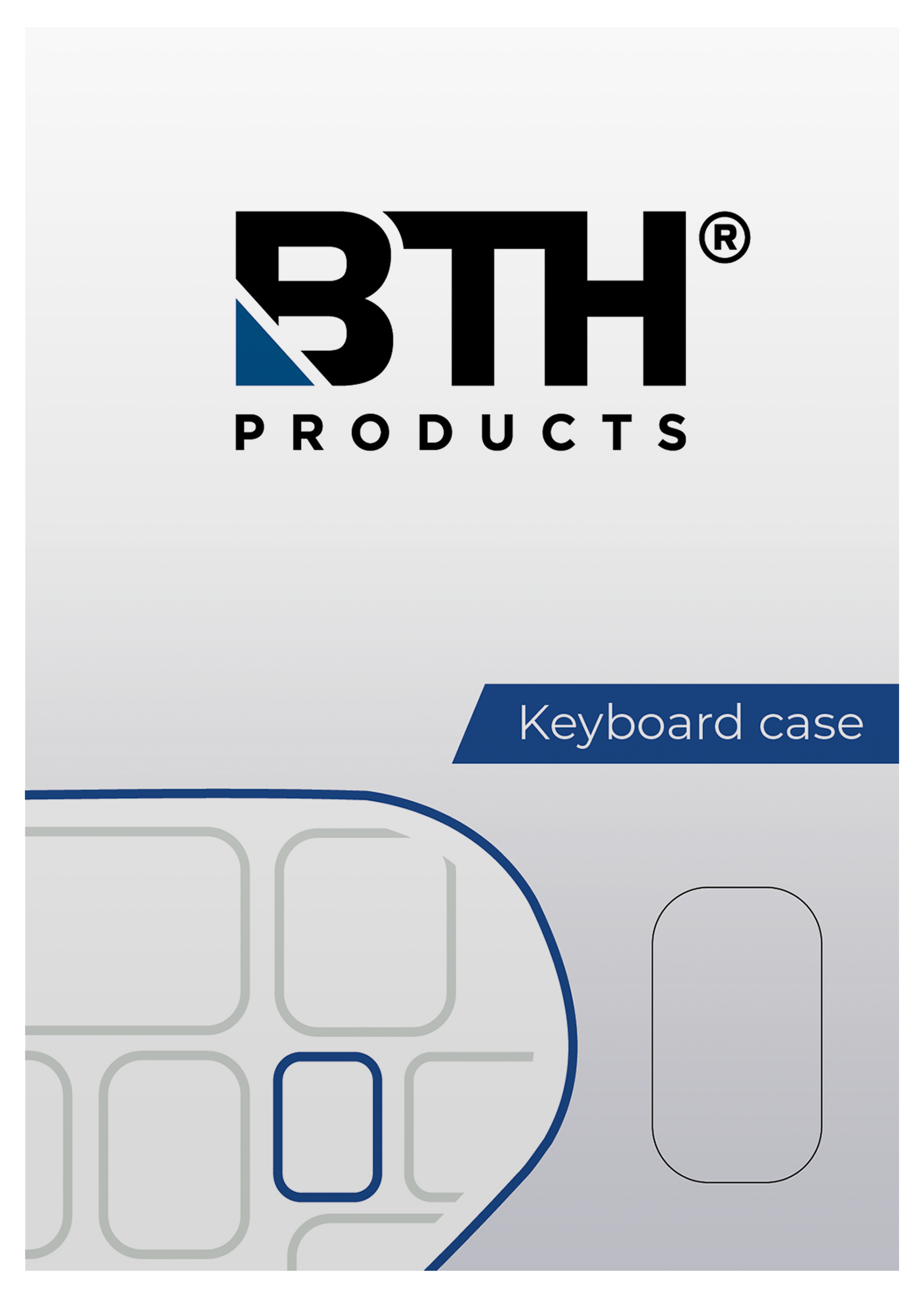 BTH iPad Air 6 (11 inch) Hoesje Toetsenbord En Screenprotector - iPad Air 6 (11 inch) Hoes Luxe Keyboard Case Cover Met Bescherm Glas (10,9 inch) - Donkerblauw