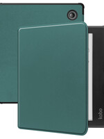 BTH BTH Kobo Libra Colour Hoesje - Donkergroen