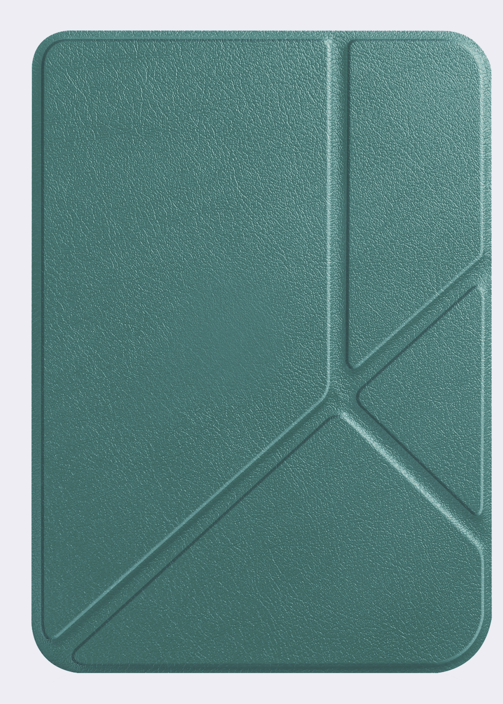 BTH Hoesje Geschikt voor Kobo Clara Colour Hoesje Luxe Bescherm Case - Hoes Geschikt voor Kobo Clara Colour Hoes Book Cover - Donkergroen