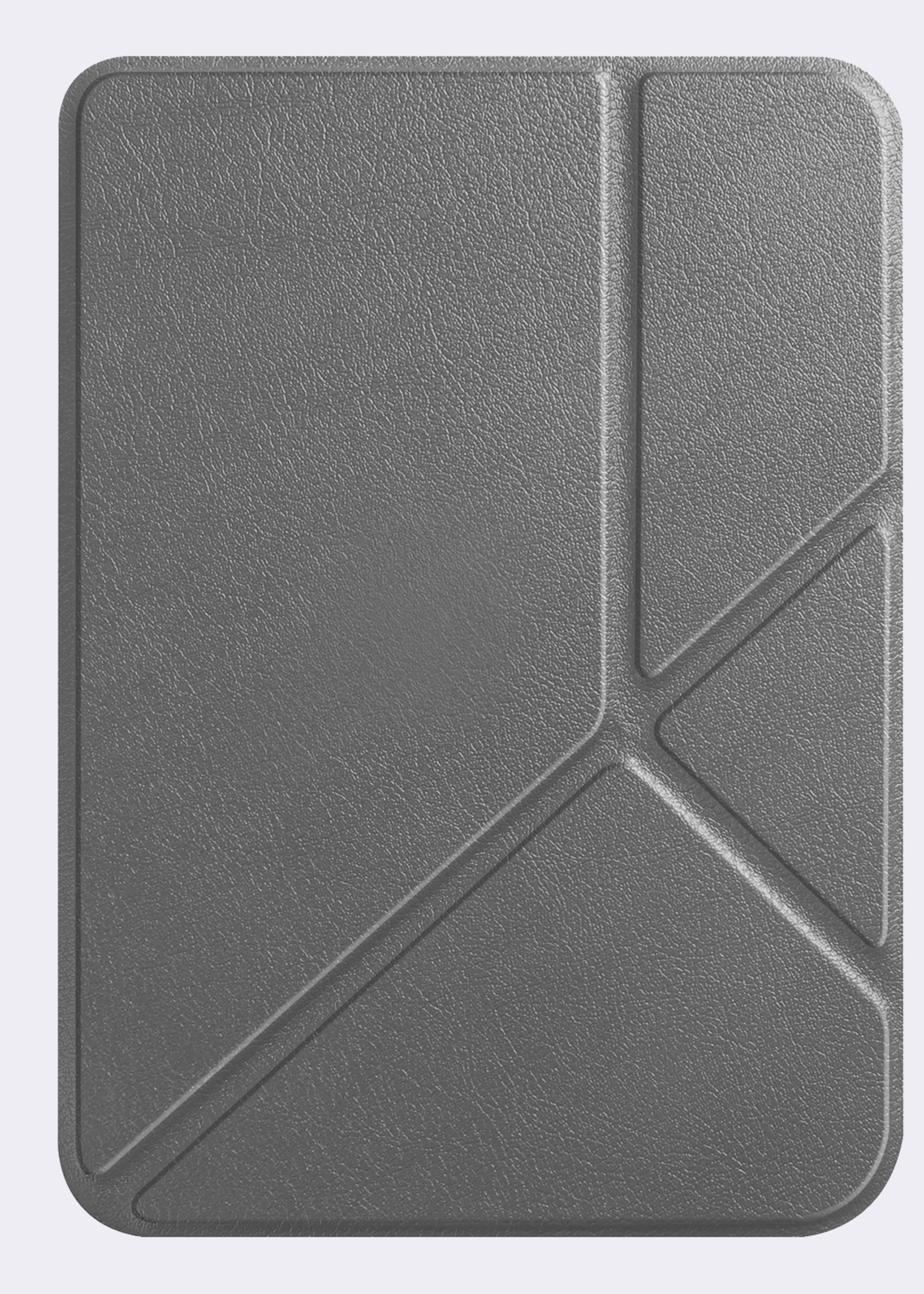BTH Hoesje Geschikt voor Kobo Clara Colour Hoesje Luxe Bescherm Case Met Screenprotector - Hoes Geschikt voor Kobo Clara Colour Hoes Book Cover - Grijs
