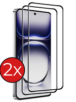 BTH BTH Oppo Reno12 Screenprotector Full Cover - 2 PACK
