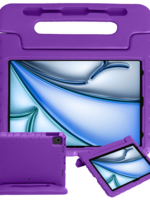 BTH BTH iPad Air 6 (13 inch) Kinderhoes - Paars