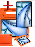 BTH BTH iPad Air 6 (13 inch) Kinderhoes Met Screenprotector - Oranje