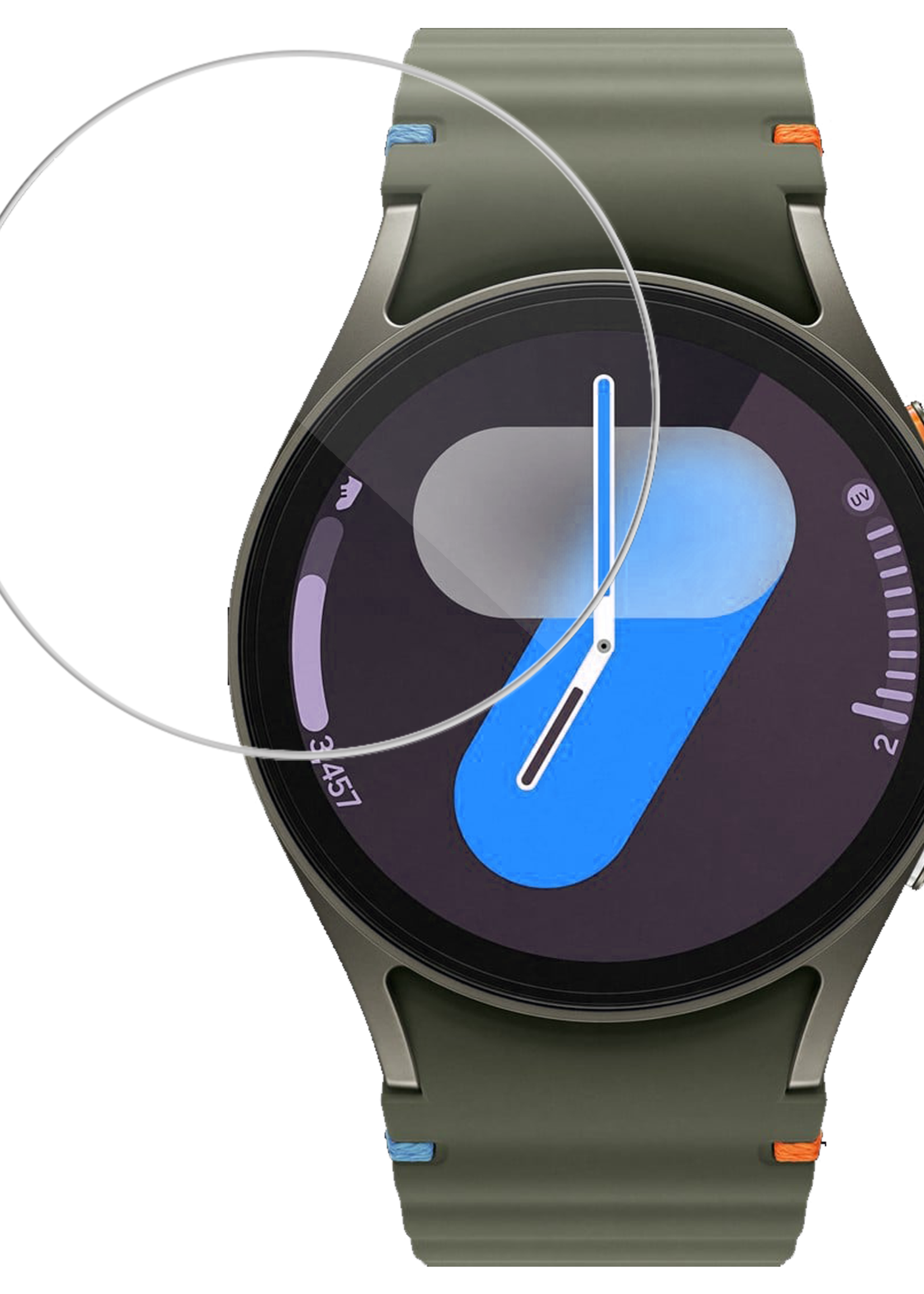 BTH Screenprotector Geschikt voor Samsung Watch 7 40 mm Screenprotector Glas Gehard Screen Cover - Screen Protector Geschikt voor Samsung Galaxy Watch 7 (40 mm) Screenprotector Tempered Glass