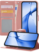 BTH BTH OnePlus Nord CE4 Hoesje Bookcase - Rose Goud