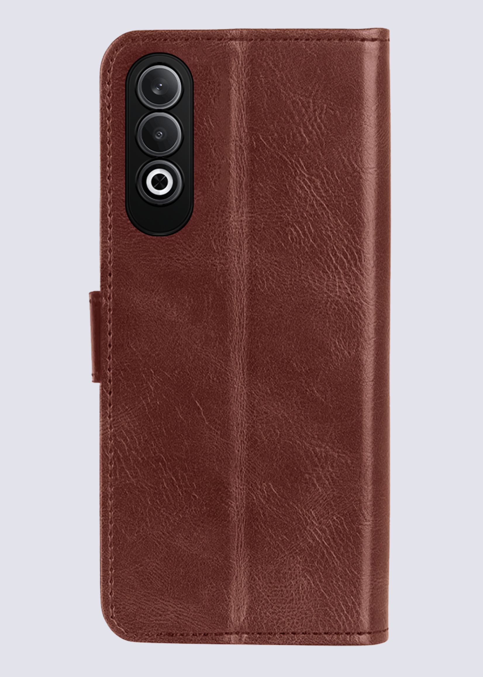 BTH Hoesje Geschikt voor OnePlus Nord CE4 Hoesje Book Case Hoes Portemonnee Cover Walletcase - Hoes Geschikt voor OnePlus Nord CE4 Hoes Bookcase Hoesje - Bruin