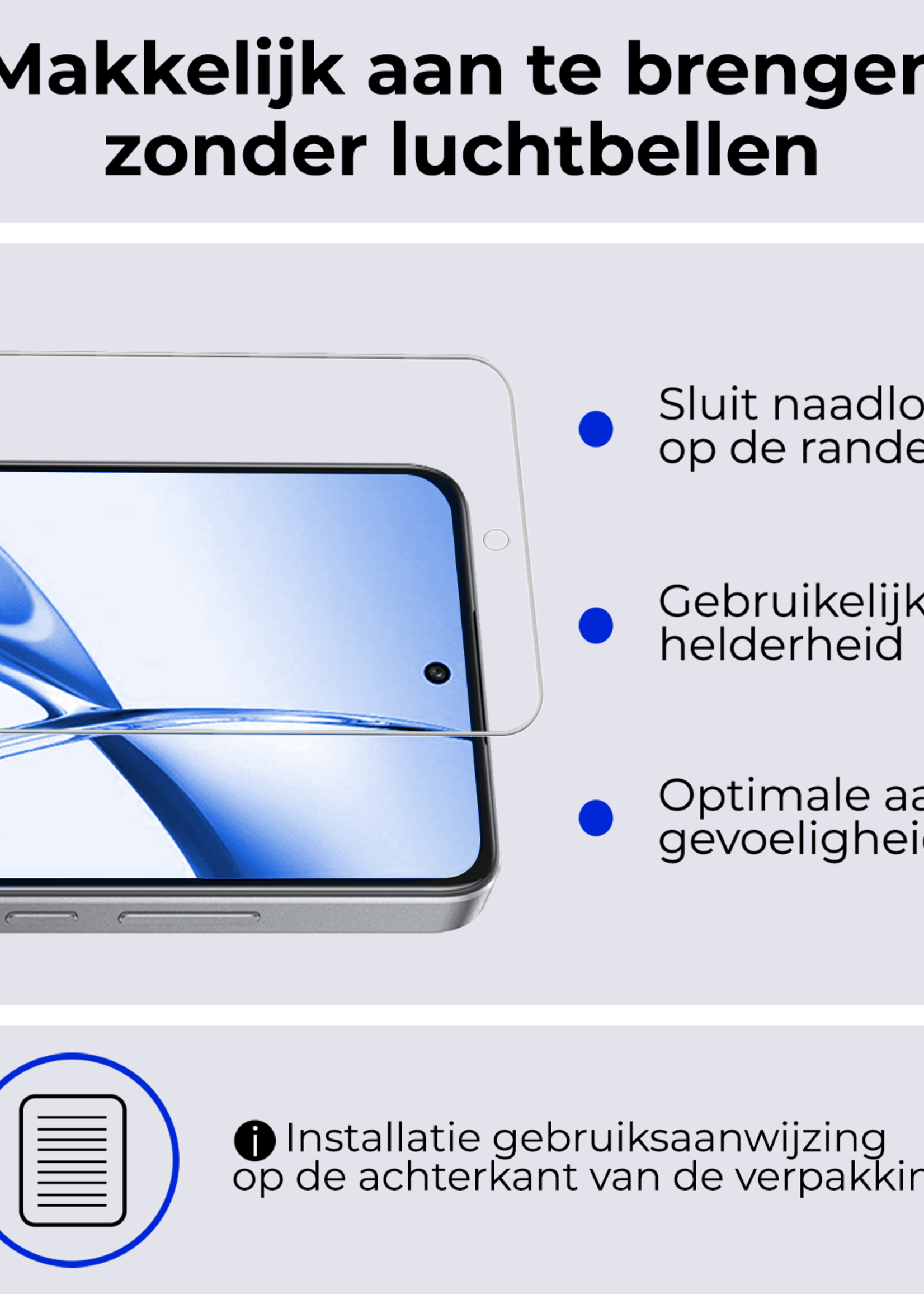 BTH Hoesje Geschikt voor OnePlus Nord CE4 Hoesje Siliconen Case Hoes Met 2x Screenprotector - Hoes Geschikt voor OnePlus Nord CE4 Hoes Cover Case - Rood