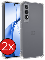 BTH BTH OnePlus Nord CE4 Hoesje Shockproof - Transparant - 2 PACK