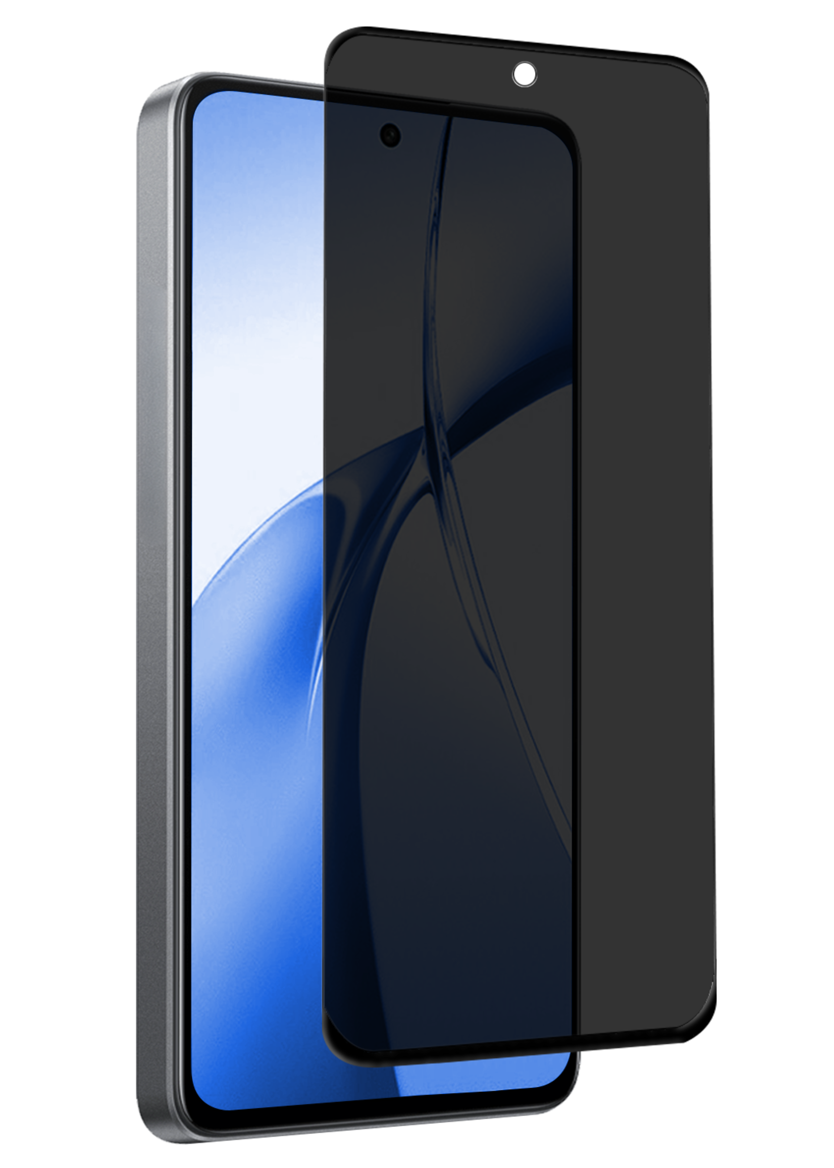 BTH Screenprotector Geschikt voor OnePlus Nord CE4 Screenprotector Privacy Glas Gehard Full Cover - Screenprotector Geschikt voor OnePlus Nord CE4 Screenprotector Privacy Tempered Glass