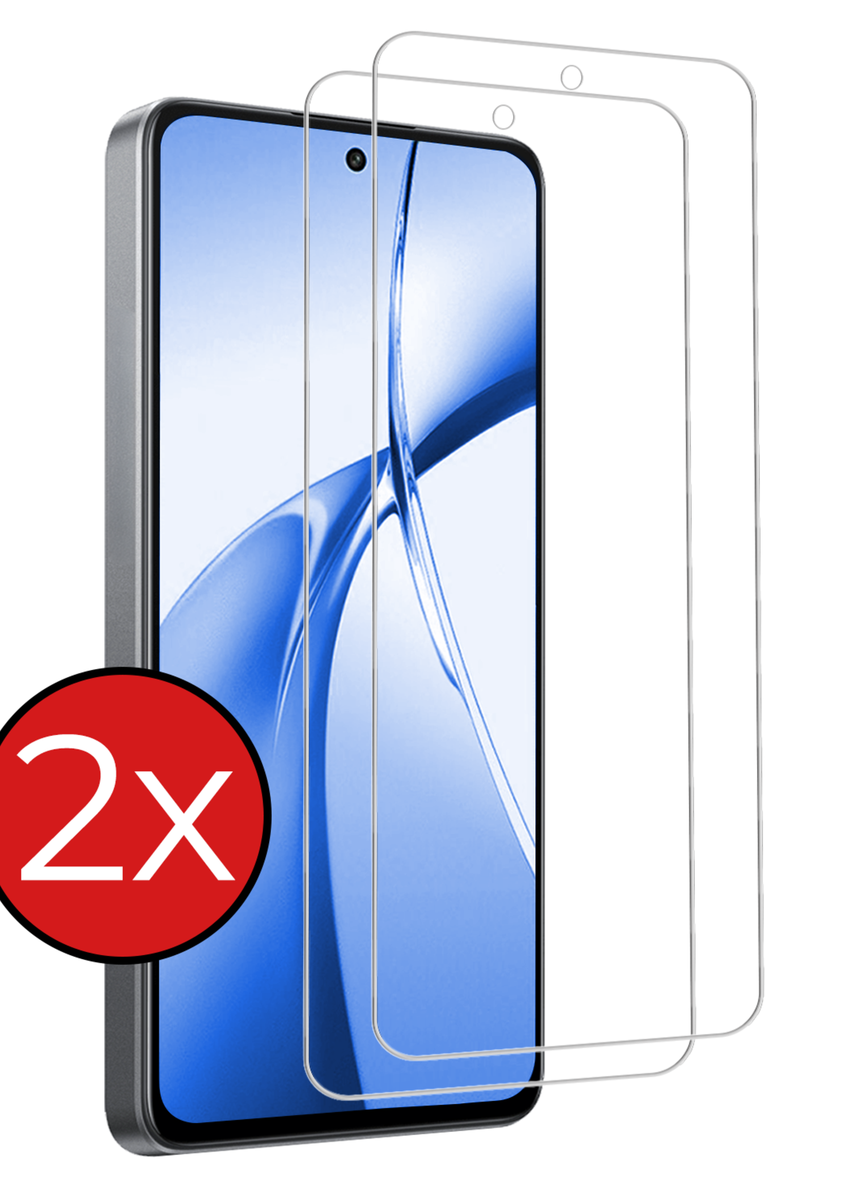 BTH Screenprotector Geschikt voor OnePlus Nord CE4 Screenprotector Glas Gehard Tempered Glass - Screenprotector Geschikt voor OnePlus Nord CE4 Screen Protector Screen Cover - 2 PACK