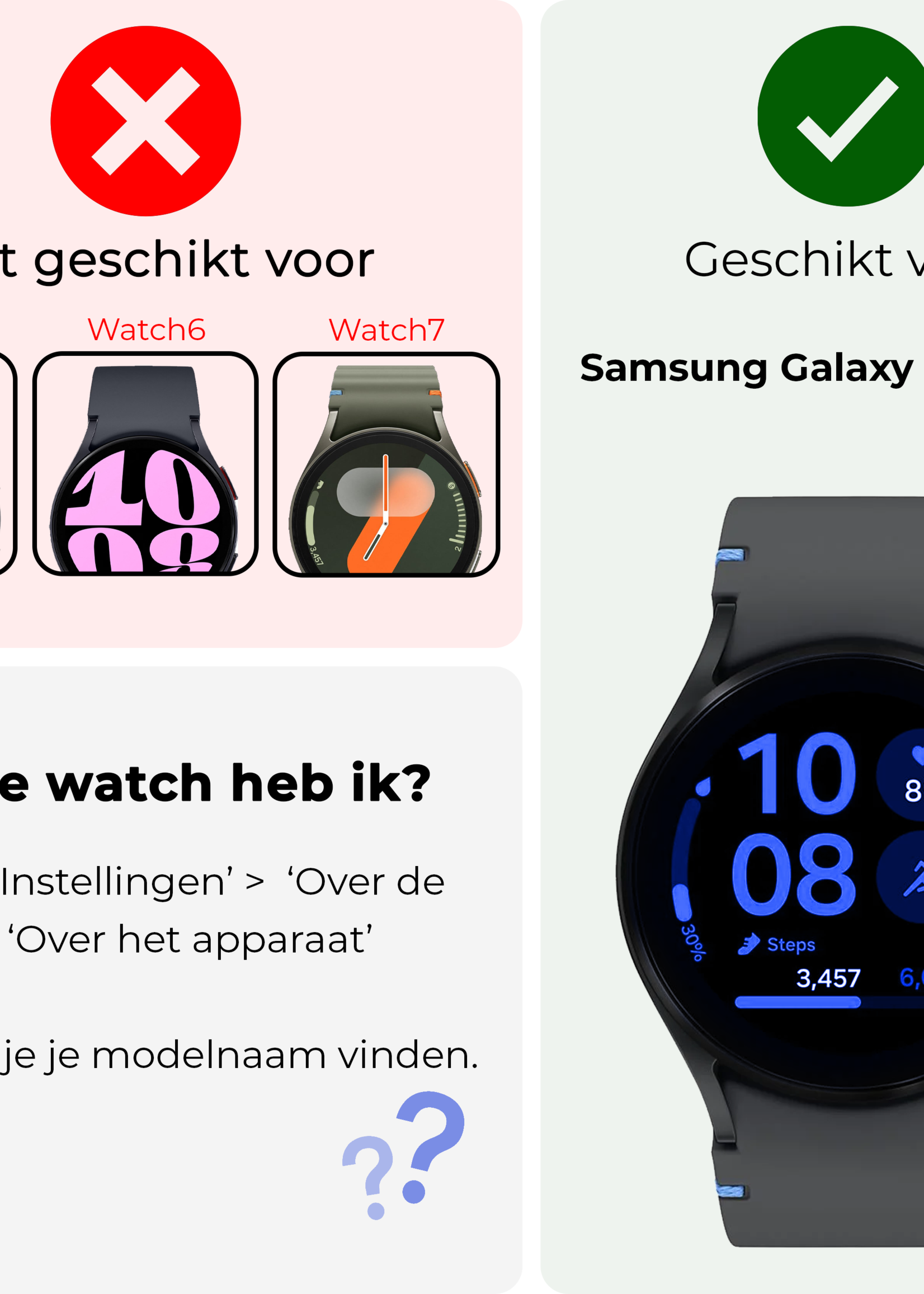 BTH Screenprotector Geschikt voor Samsung Watch FE 40 mm Screenprotector Glas Gehard Screen Cover - Screen Protector Geschikt voor Samsung Galaxy Watch FE (40 mm) Screenprotector Tempered Glass - 2 PACK