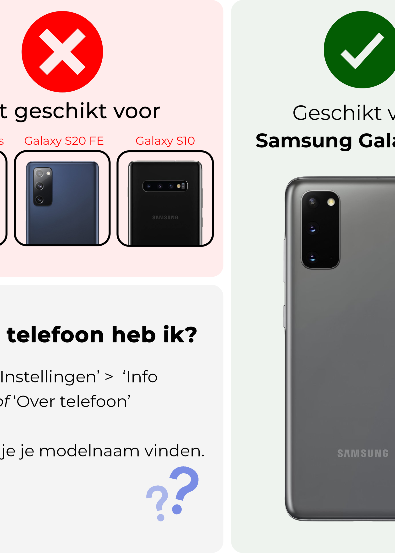 BTH Hoesje Geschikt voor <model> Hoesje Book Case Uitneembare 2-in-1 Hoes Met 2x Screenprotector - Hoes Geschikt voor <model2> Hoes Wallet Case Pashouder Hoesje - <color>