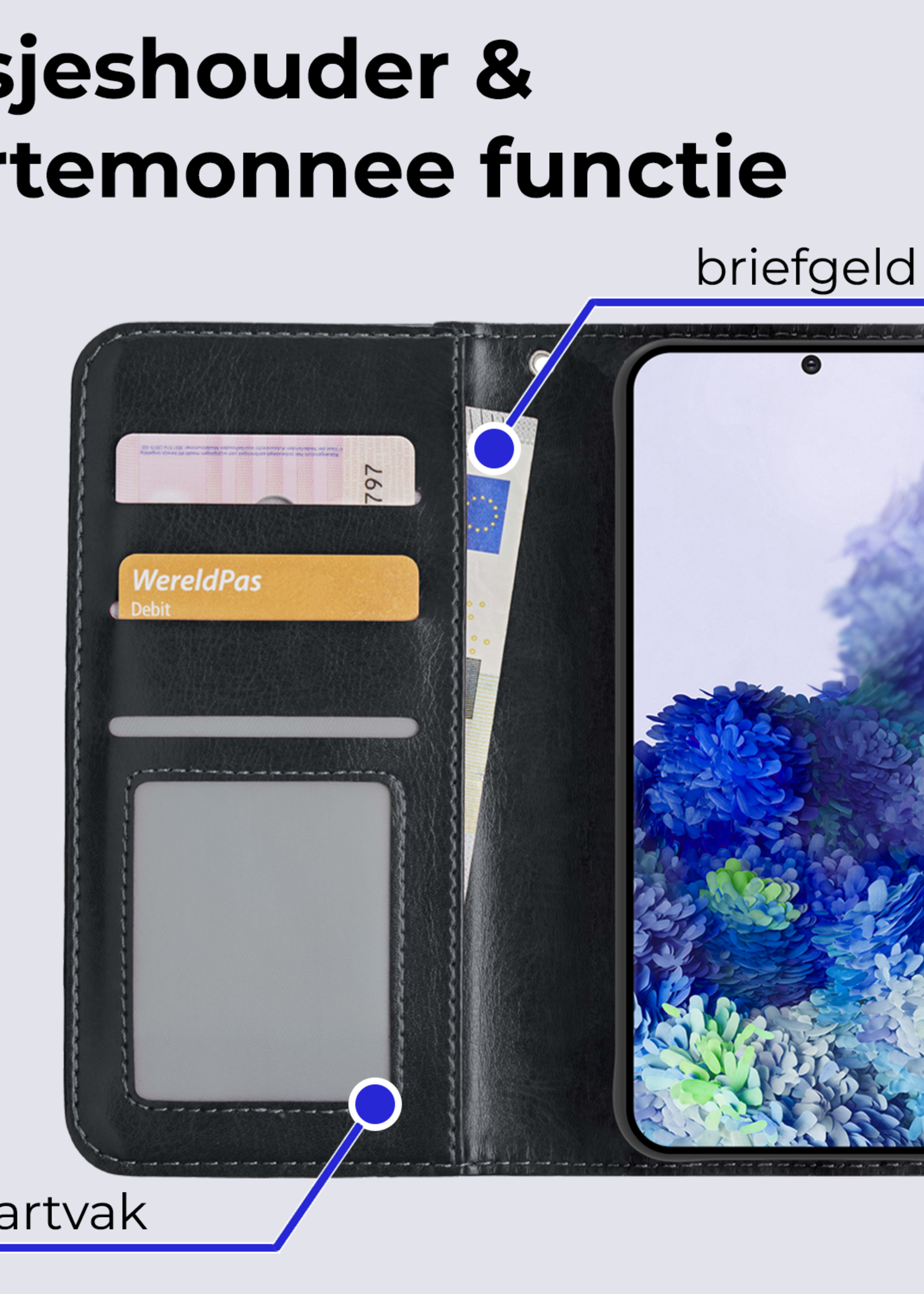 BTH Hoesje Geschikt voor <model> Hoesje Book Case Uitneembare 2-in-1 Hoes - Hoes Geschikt voor <model2> Hoes Wallet Case Pashouder Hoesje - <color>