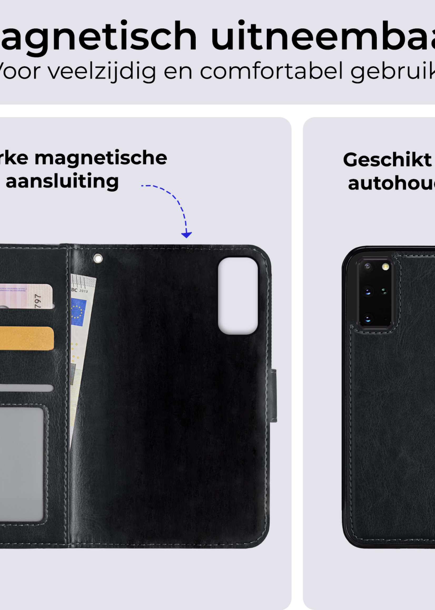 BTH Hoesje Geschikt voor <model> Hoesje Book Case Uitneembare 2-in-1 Hoes - Hoes Geschikt voor <model2> Hoes Wallet Case Pashouder Hoesje - <color>
