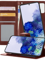 BTH BTH Samsung Galaxy S20 Ultra Hoesje Bookcase Uitneembaar - Bruin