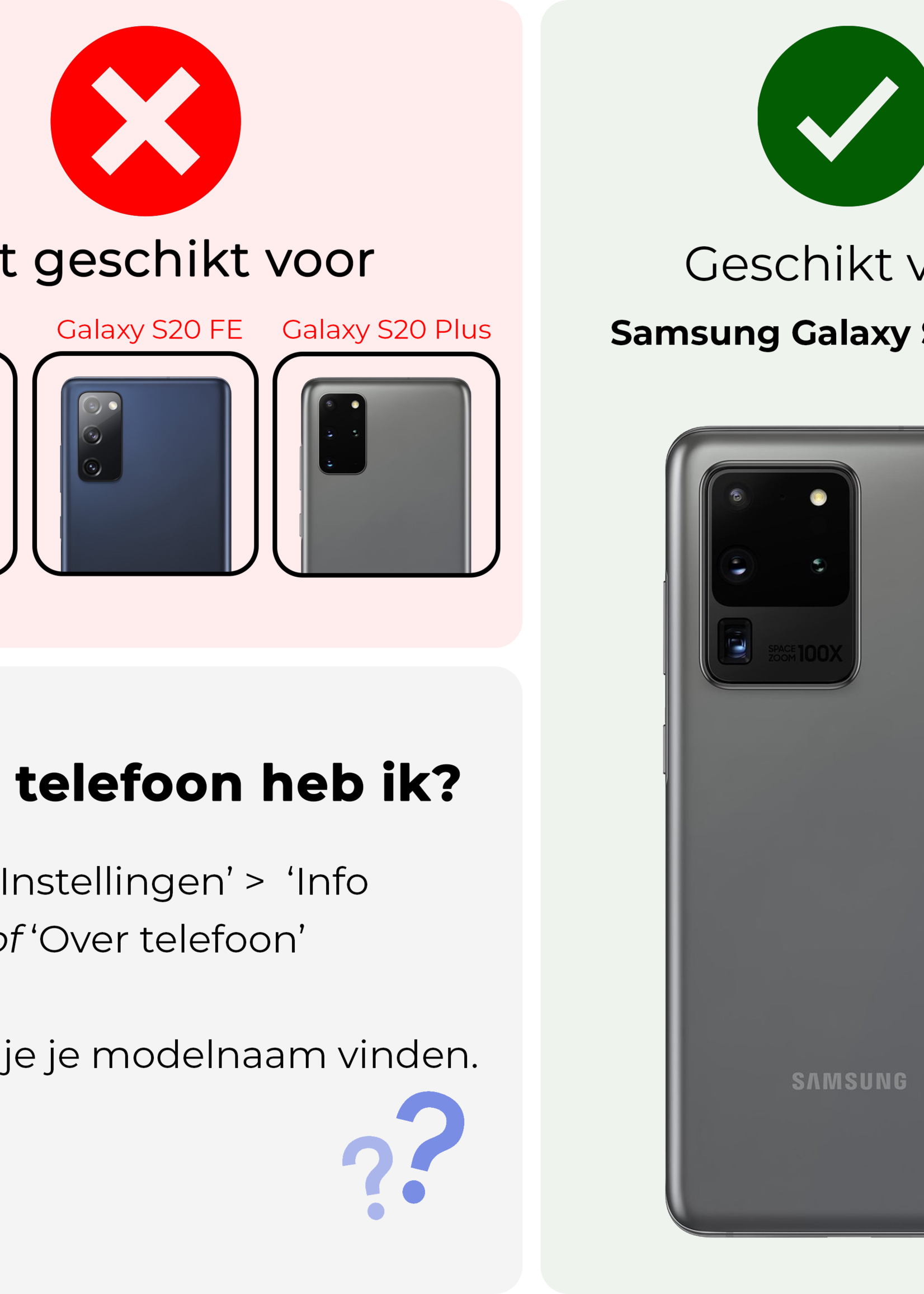 BTH Hoesje Geschikt voor <model> Hoesje Book Case Uitneembare 2-in-1 Hoes Met 2x Screenprotector - Hoes Geschikt voor <model2> Hoes Wallet Case Pashouder Hoesje - <color>