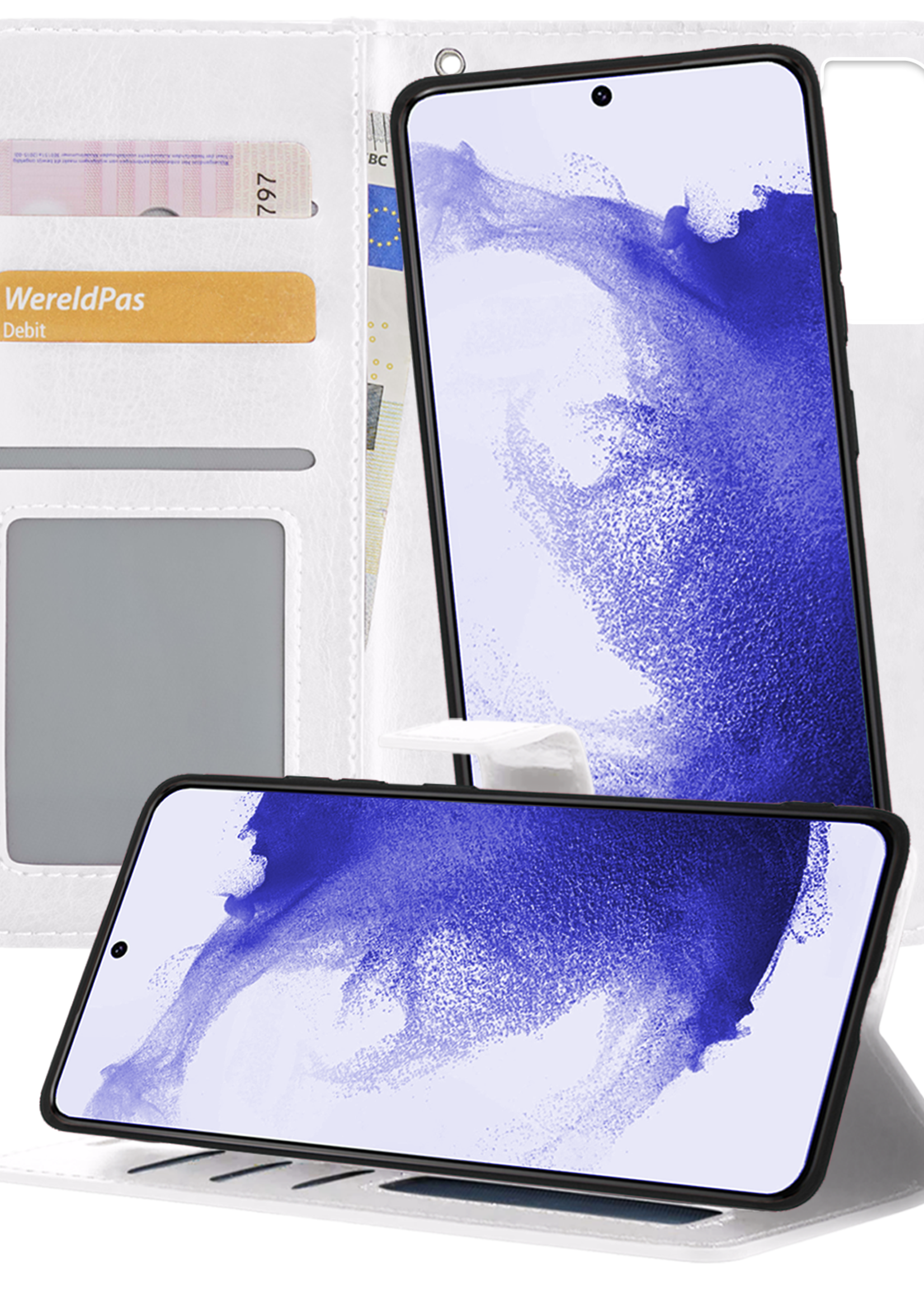 BTH Hoesje Geschikt voor <model> Hoesje Book Case Uitneembare 2-in-1 Hoes - Hoes Geschikt voor <model2> Hoes Wallet Case Pashouder Hoesje - <color>