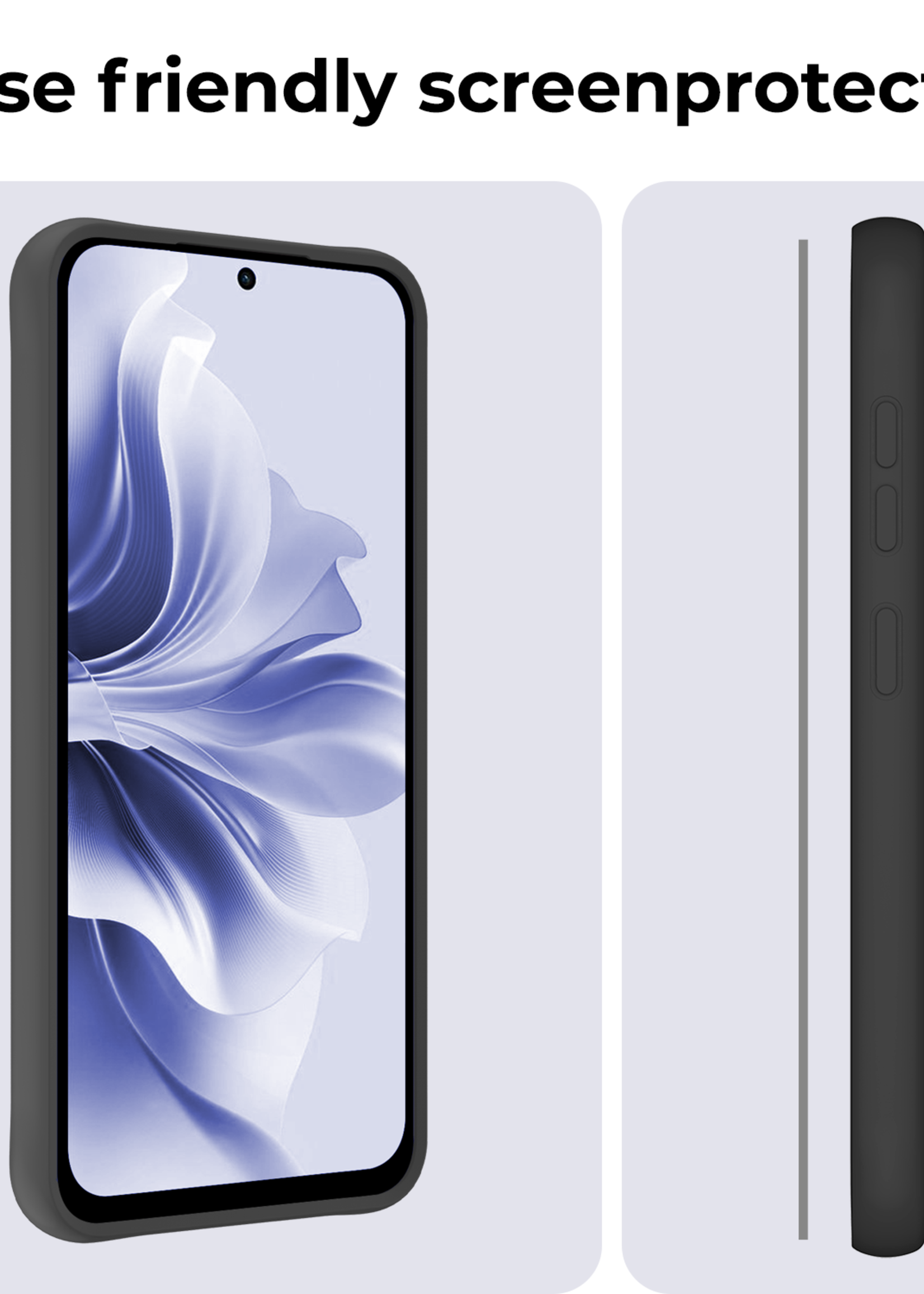 BTH Screenprotector Geschikt voor Oppo Reno11 F Screenprotector Glas Gehard Tempered Glass - Screenprotector Geschikt voor Oppo Reno11 F Screen Protector Screen Cover