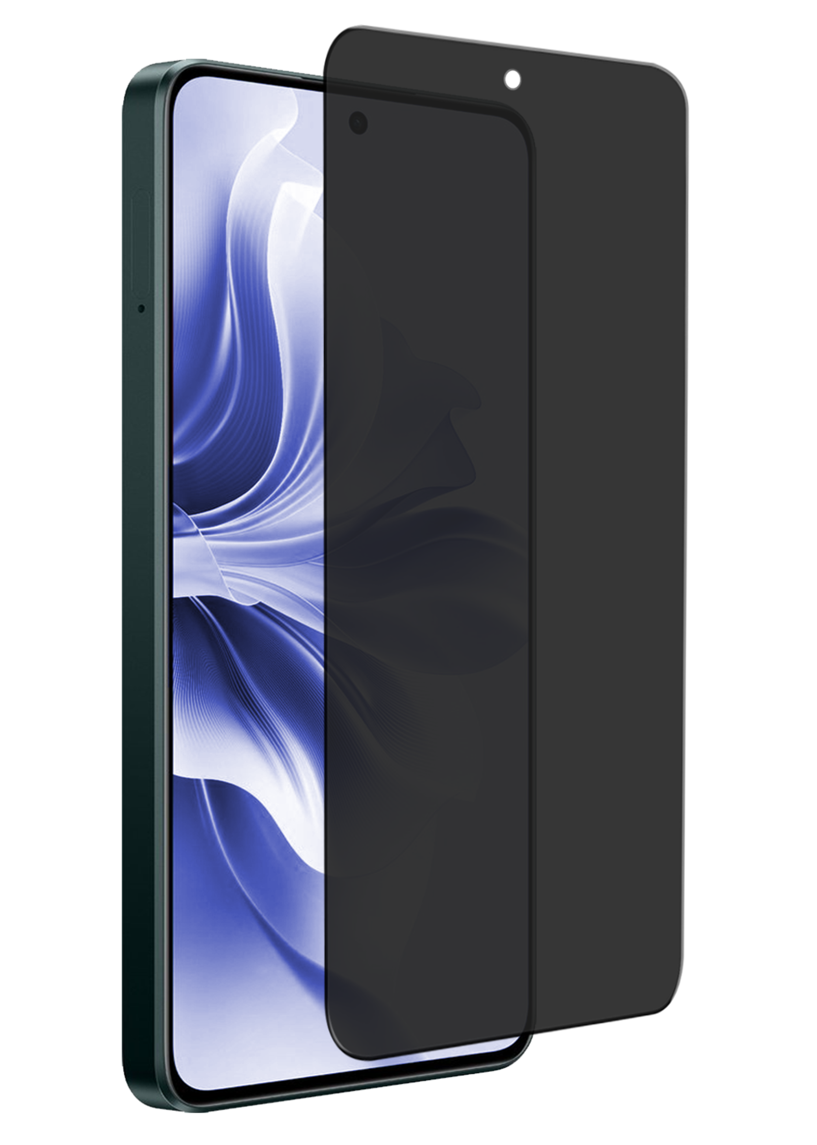BTH Screenprotector Geschikt voor Oppo Reno11 F Screenprotector Privacy Glas Gehard Full Cover - Screenprotector Geschikt voor Oppo Reno11 F Screenprotector Privacy Tempered Glass