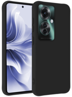 BTH BTH Oppo Reno11 F Hoesje Siliconen - Zwart