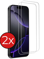 BTH BTH iPhone 16 Pro Max Screenprotector Glas Met Dichte Notch - 2 PACK