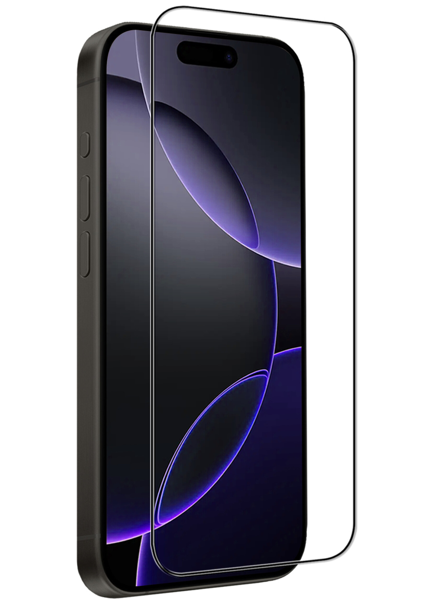 BTH Screenprotector Geschikt voor iPhone 16 Pro Max Screenprotector Glas Gehard Tempered Glass Full Cover - Screenprotector Geschikt voor iPhone 16 Pro Max Screen Protector Screen Cover