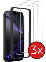 BTH BTH iPhone 16 Pro Max Screenprotector Met Installatieframe - 3 PACK