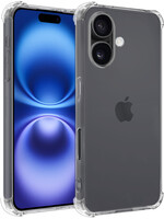 BTH BTH iPhone 16 Hoesje Shockproof - Transparant