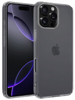 BTH BTH iPhone 16 Pro Hoesje Siliconen - Transparant