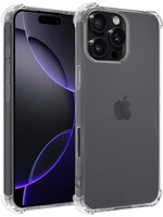 BTH BTH iPhone 16 Pro Max Hoesje Shockproof - Transparant