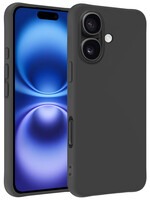 BTH BTH iPhone 16 Hoesje Siliconen - Zwart