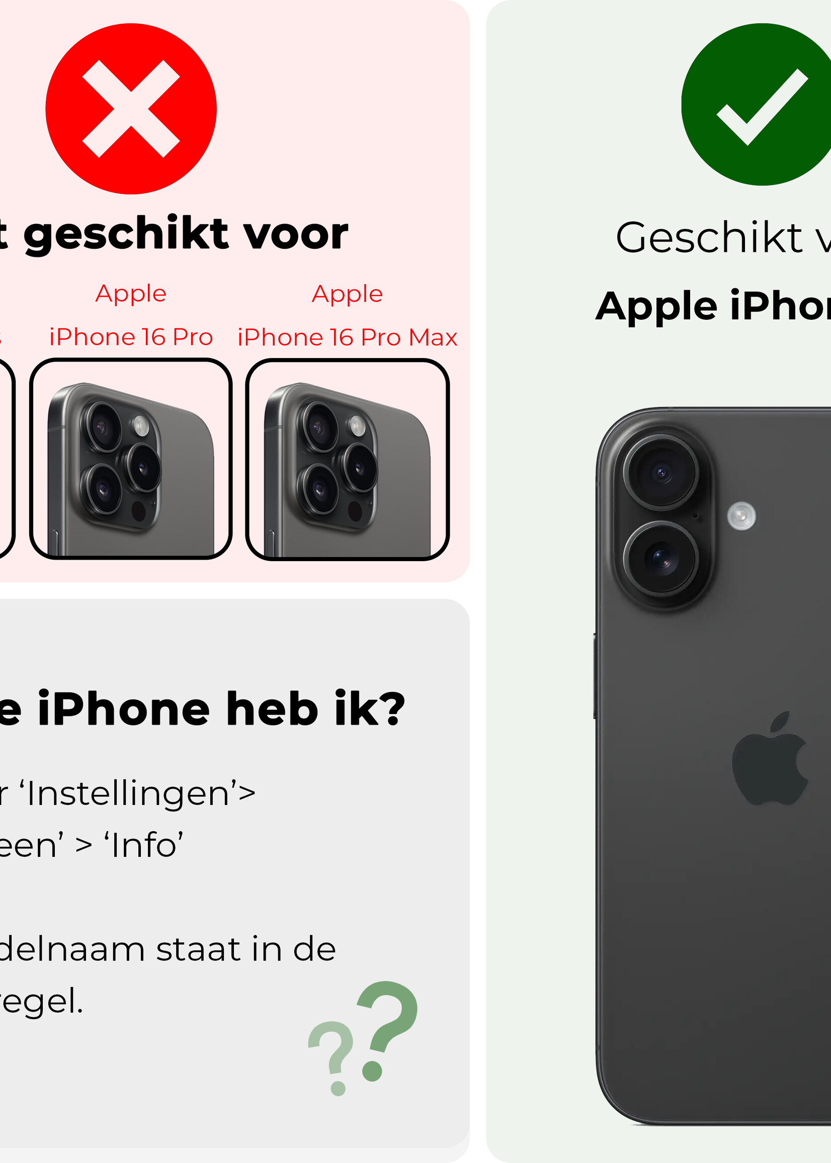 BTH Hoesje Geschikt voor iPhone 16 Hoesje Siliconen Case Hoes Met 2x Screenprotector - Hoes Geschikt voor iPhone 16 Hoes Cover Case - Lila